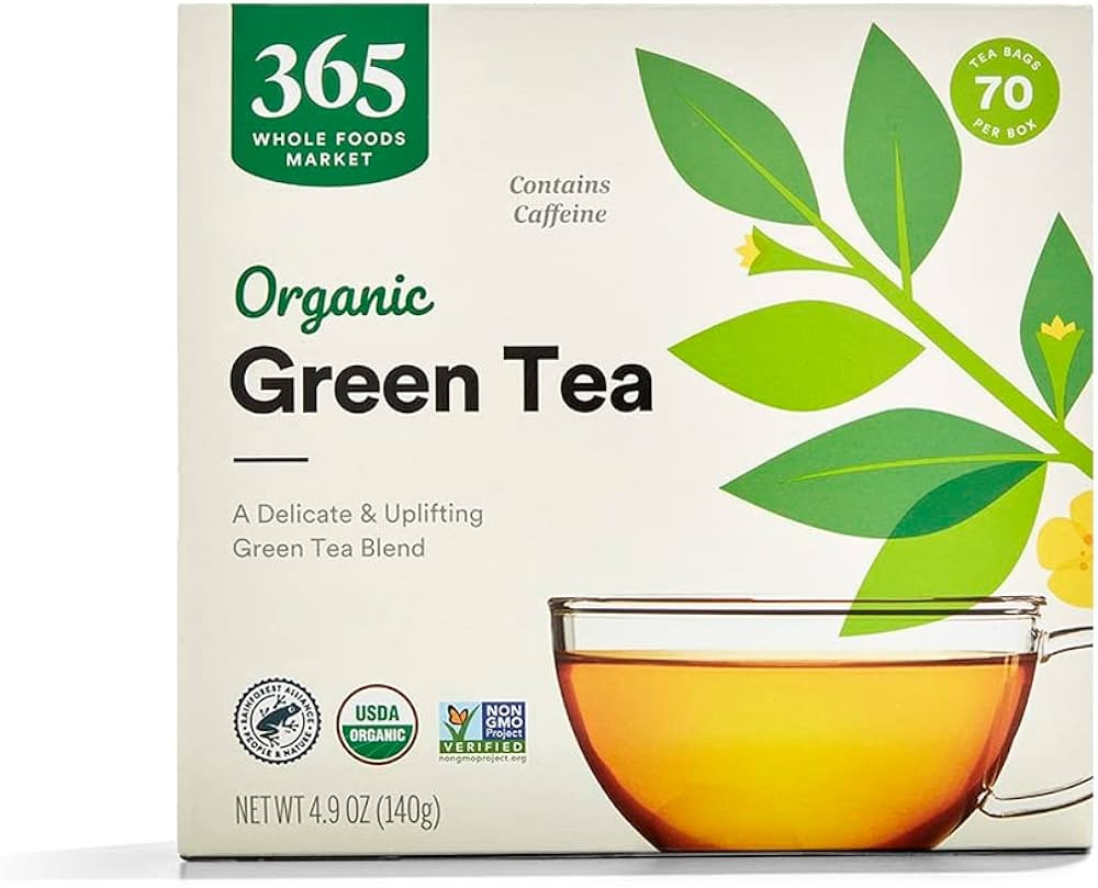 365 by Whole Foods Market, Tea Green Organic, 70 Count | Amazon (US)