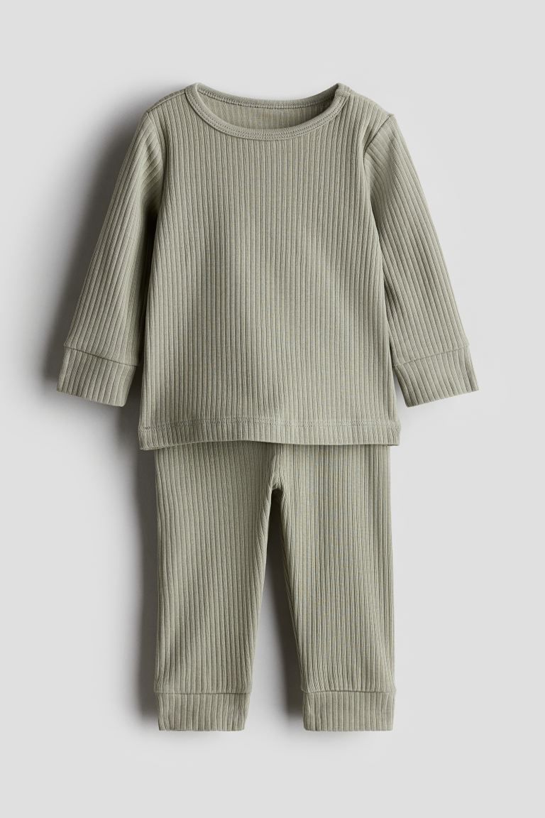 Ribbed Cotton Set | H&M (US + CA)