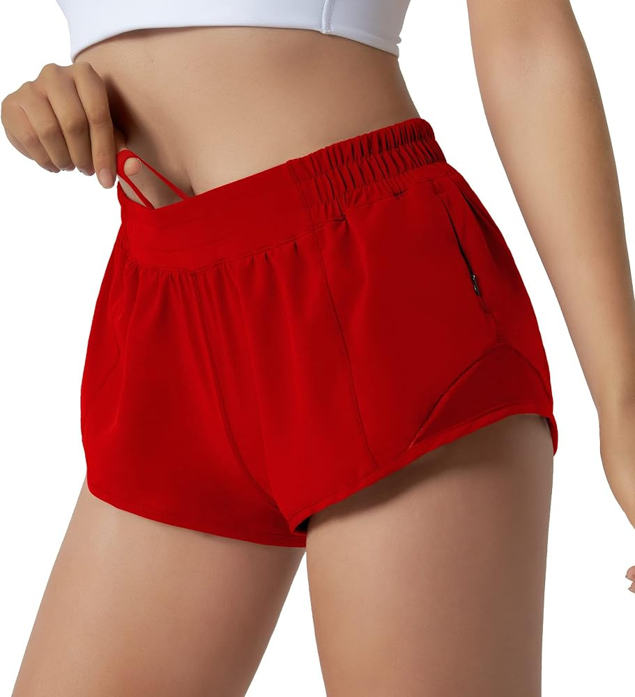 Aurefin Running Shorts for Women,Quick Dry Athletic Sports Shorts Lightweight Active Workout Gym ... | Amazon (US)