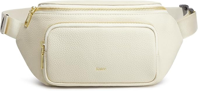 Kattee Fanny Packs for Women, Leather Crossbody Bags for Women Trendy, Small Belt Bag,Fashion Wai... | Amazon (US)