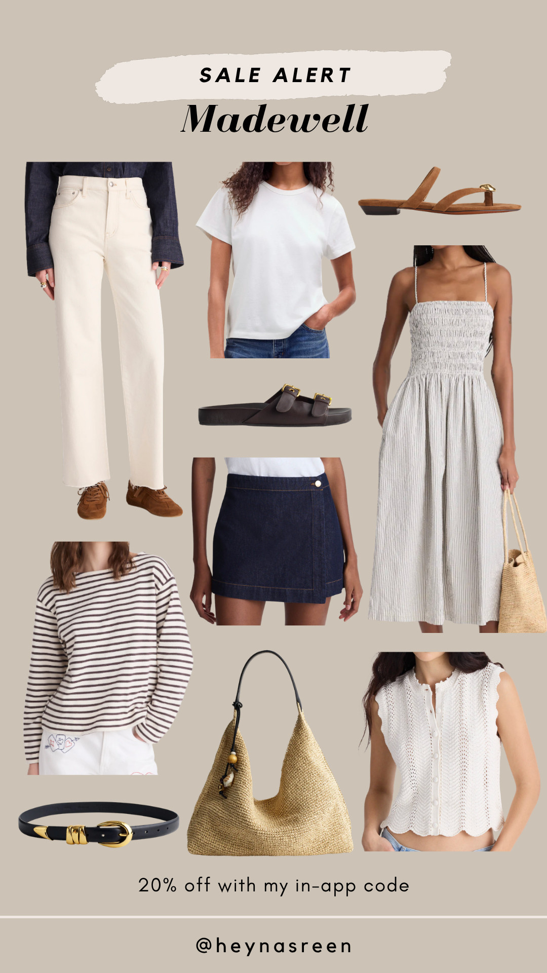 Get 20% off at Madewell with my in-app code! Use LTK20 at checkout when shopping my picks! Here are some of my recent purchases I've been LOVING plus some cute new arrivals for spring and summer.

#LTKxMadewell #LTKSaleAlert