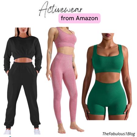 Activewear from Amazon! 
#Activewear #Fitness #WomensFashion #Ootd #GymOutfits 

#LTKFind #LTKunder100 #LTKfit