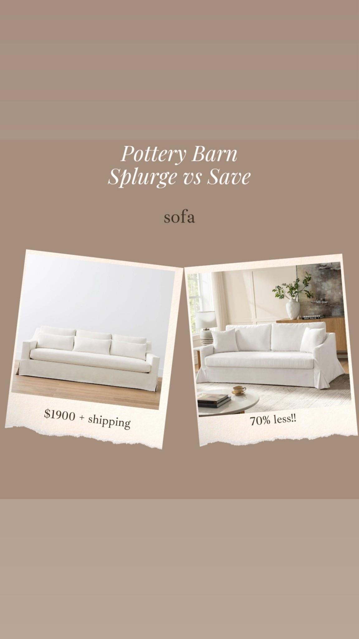 Wowza ! Stunning & highly rated PB inspired sofa that’s almost $1400 less!!!!!!!

#LTKHome #LTKSaleAlert