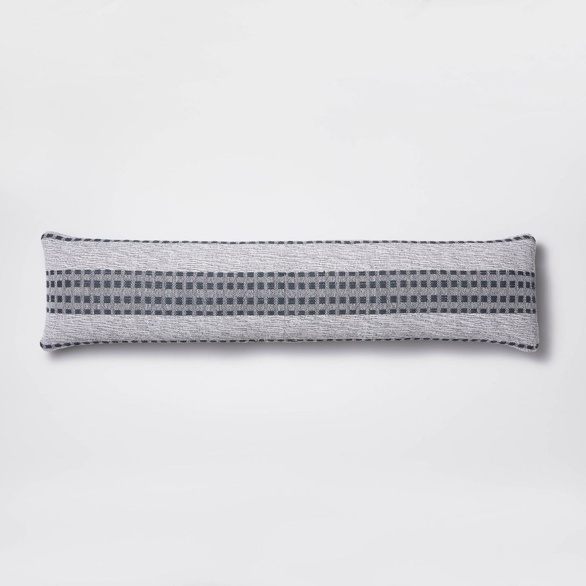 Bed Lumbar Woven Texture Stripe Decorative Throw Pillow Slate Blue - Threshold™ designed with S... | Target