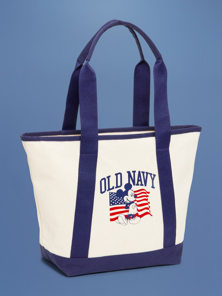 Old Navy x Disney© Mickey Mouse Flag Tote Bag | Old Navy (US)