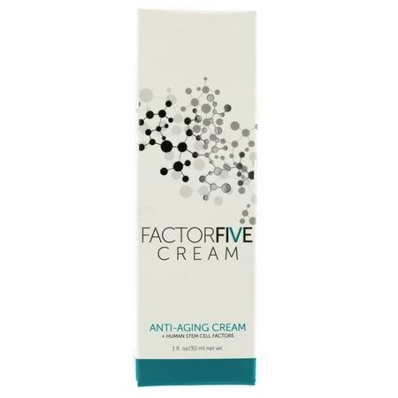 FactorFive Anti-Aging Cream + Human Stem Cell Factors ( 1oz / 30 mL) NEW/ NO EXP | Walmart (US)