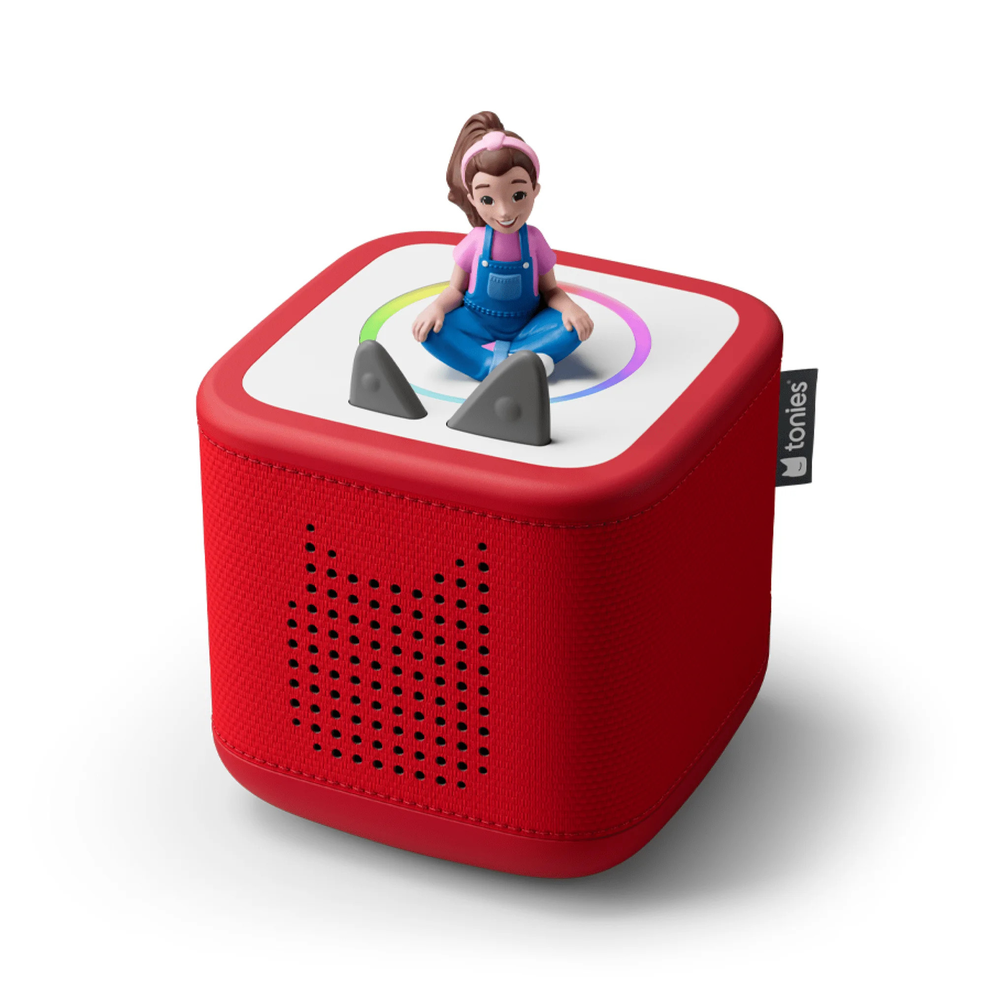tonies Toniebox 2 Audio Player Bundle for Kids 1+ with Ms. Rachel - Sunset Red | Walmart (US)