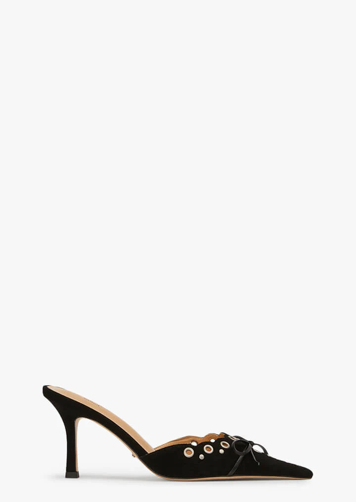 Shae Black Suede Heels | Heels | Tony Bianco USA | Tony Bianco US | Tony Bianco US