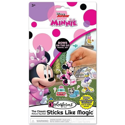 Colorforms Disney Minnie Mouse Travel Set, Repositionable Stickers, Ages 3+, Stickers | Target