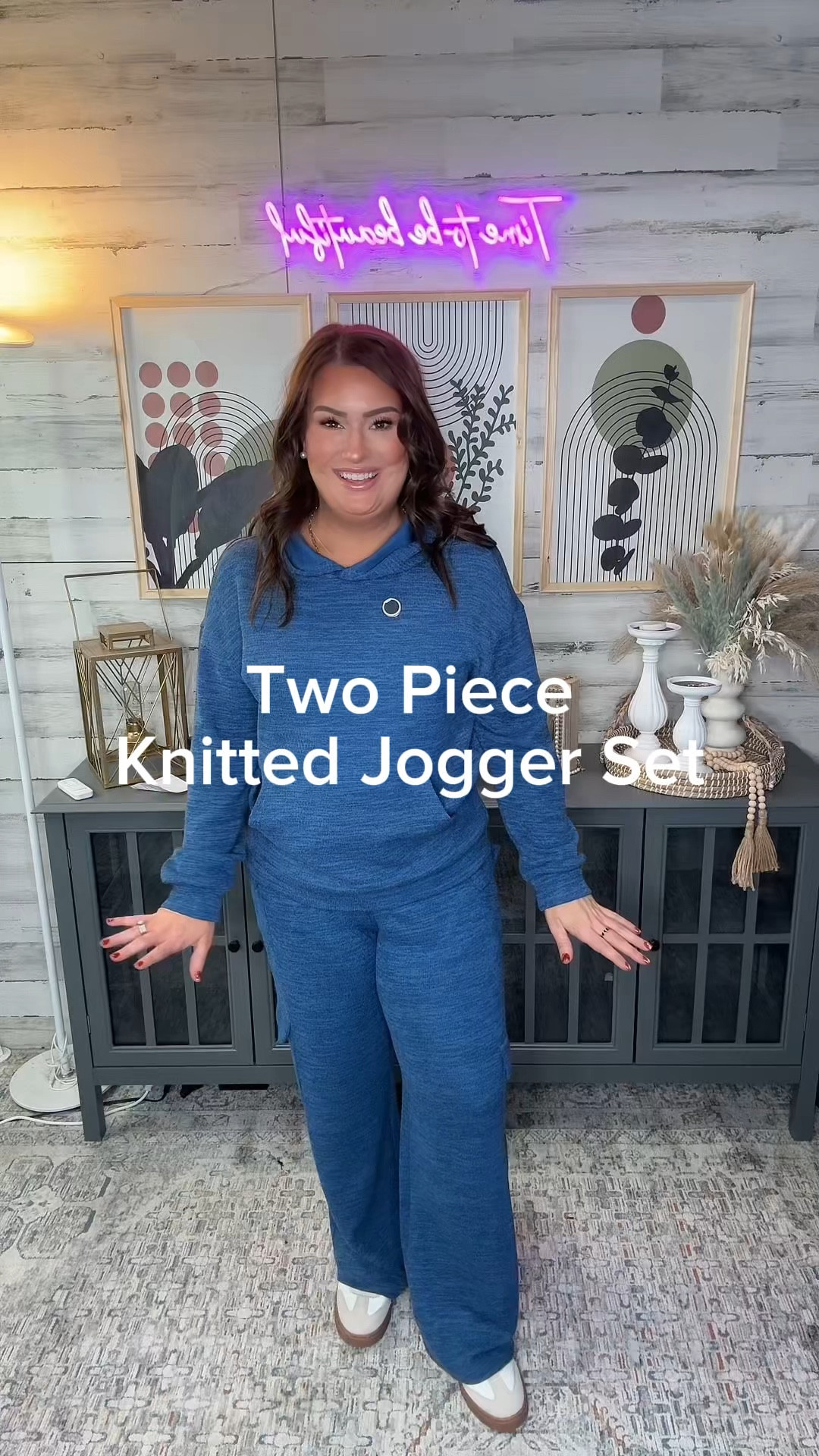 Two Piece Knitted Jogger Set

#LTKMidsize #LTKOver40 #LTKStyleTip