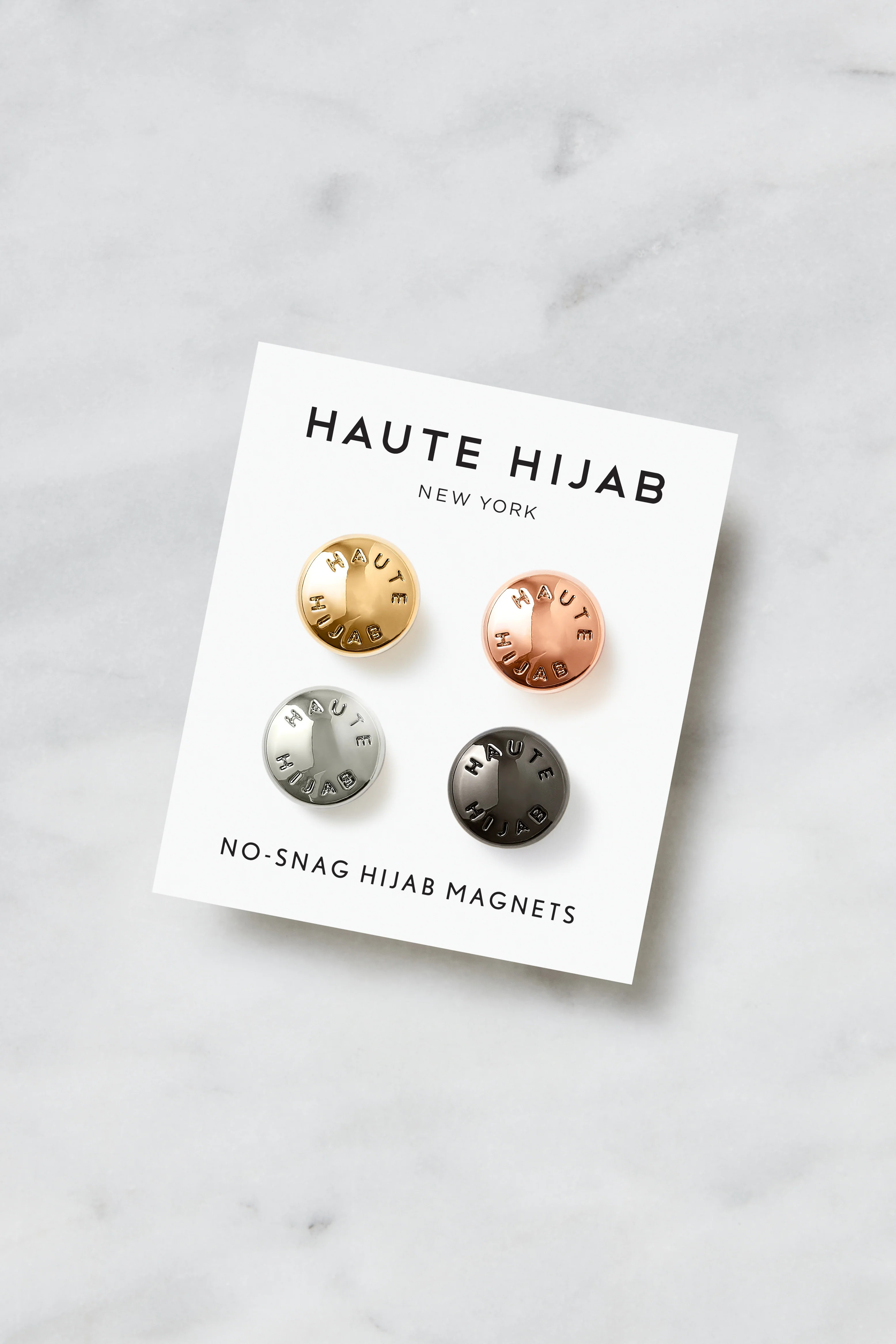 No–Snag Hijab Magnets - 4–pack | Haute Hijab