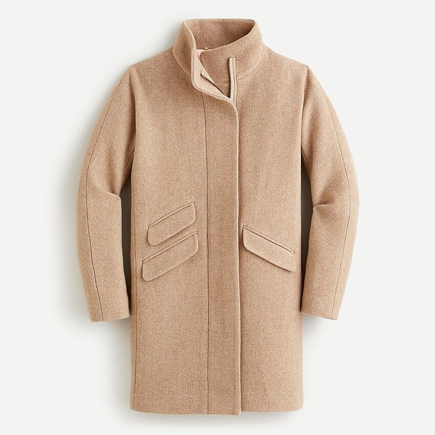 Cocoon coat in Italian stadium-cloth wool with Thinsulate® | J.Crew US