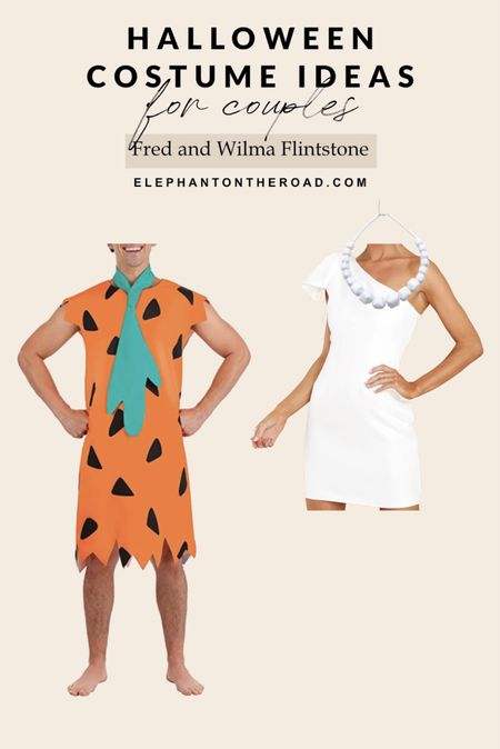Halloween Costumes for Couple. Fred and Wilma Flintstone

#LTKunder50 #LTKSeasonal