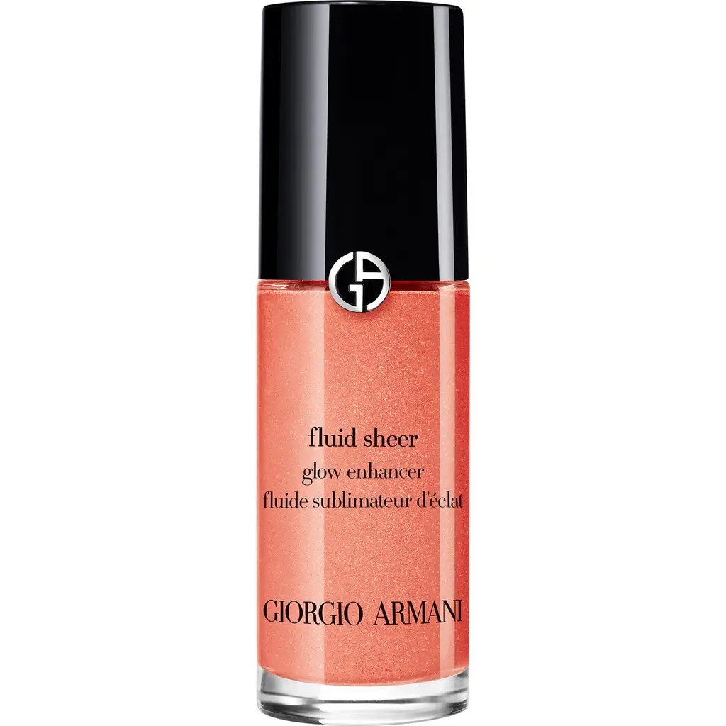 ARMANI Fluid Sheer Glow Enhancer in 05 Peach Blush at Nordstrom, Size 0.6 Oz | Nordstrom
