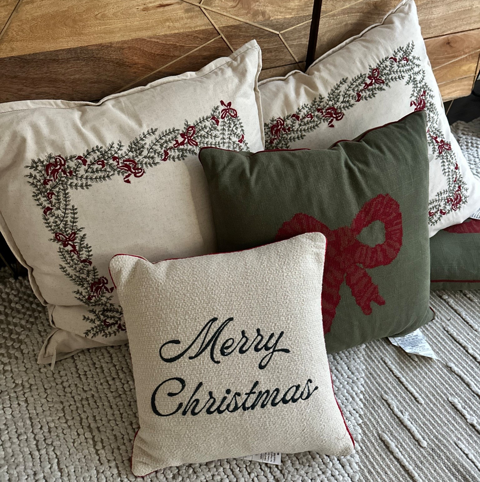 Christmas pillows, Christmas decor, cozy Christmas

#LTKHoliday #LTKHome #LTKSeasonal