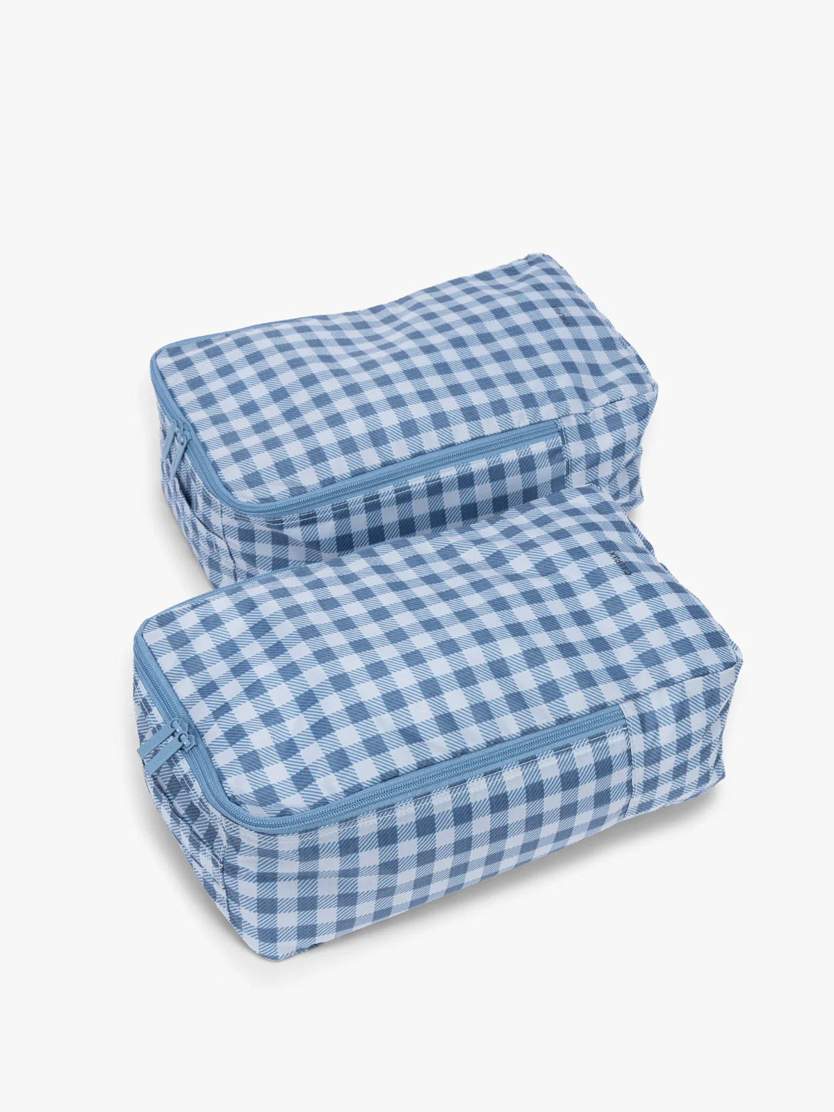 Shoe Cubes - Set of 2 in French Blue Gingham | CALPAK