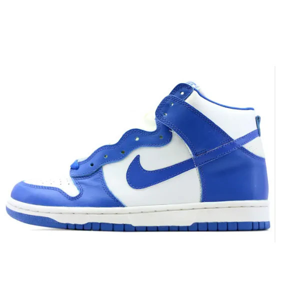 Nike Dunk High LE 'White Royal Blue' 630335-141 | KICKS CREW