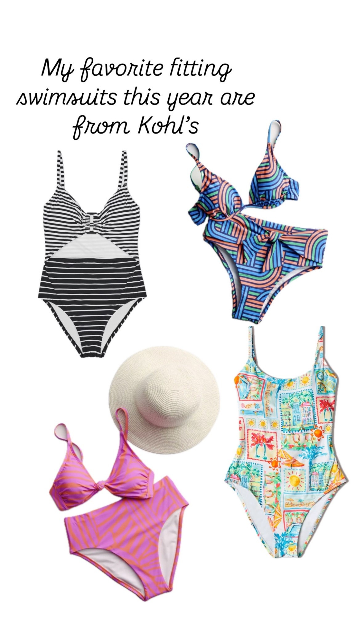 Kohl’s has the most affordable and flattering swimsuits!! I wear a medium (tts)

#LTKFindsUnder50 #LTKSeasonal #LTKSwim