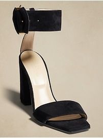 Ravello Suede Sandal | Banana Republic (US)