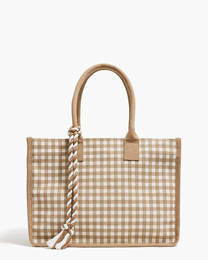 Structured tote bag | J.Crew Factory