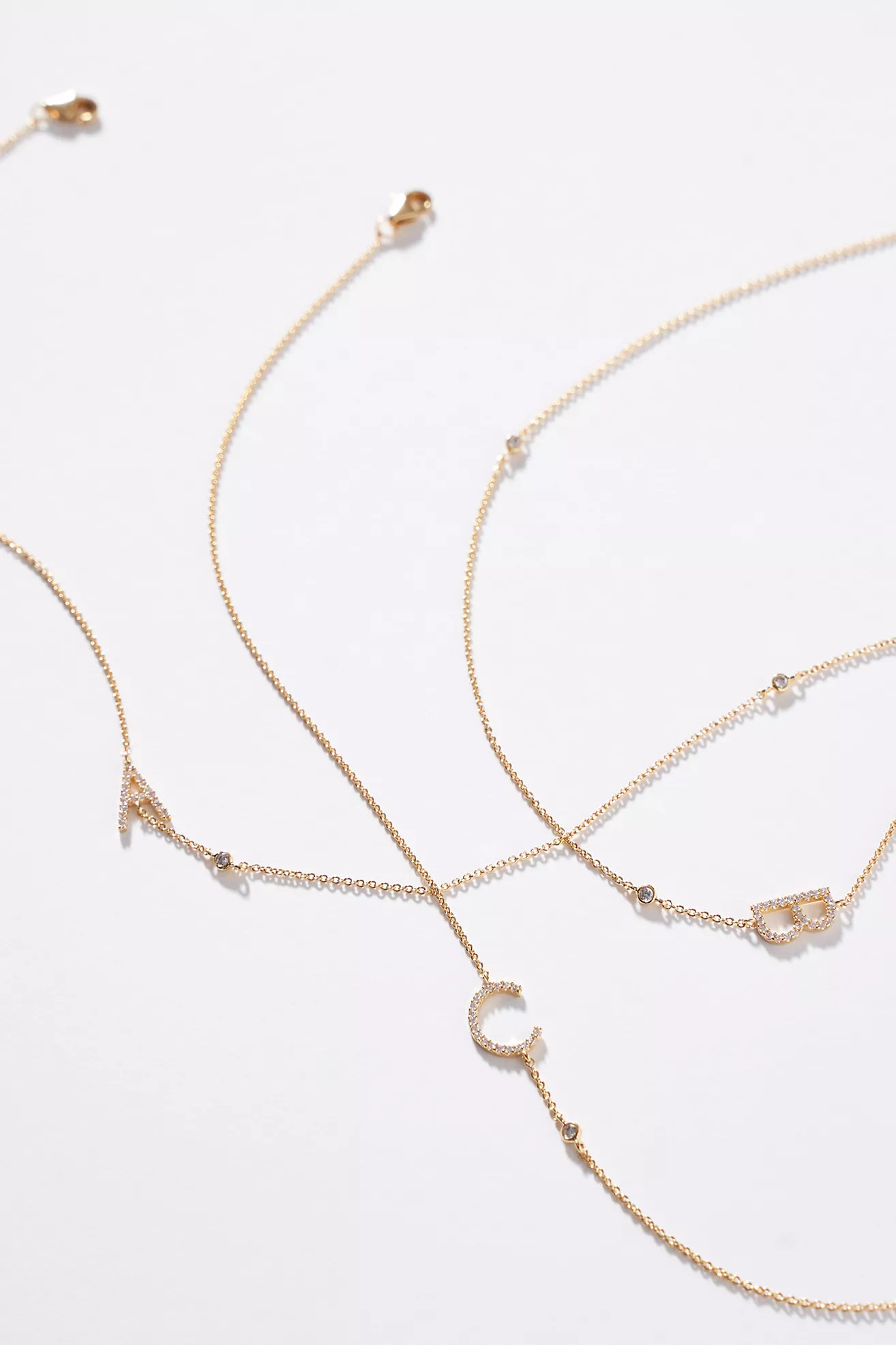 Delicate Monogram Necklace | Anthropologie (US)