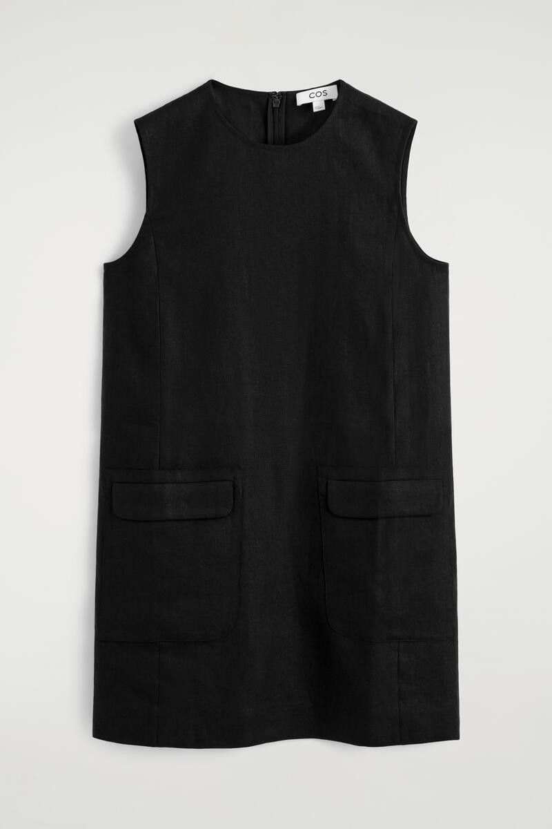 Linen Mini Shift Dress | COS (US)