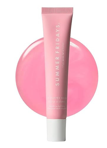 Summer Fridays Lip Butter Balm, Strawberry Soft Serve, Vegan (0.5 Oz) | Amazon (US)