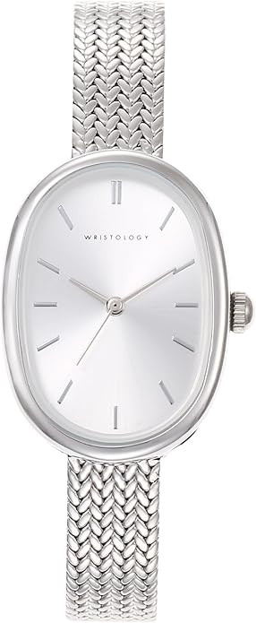 Wristology Oval Womens Watch Vintage Style Interchanageable Band Adjustable Easy Read Analog | Amazon (US)