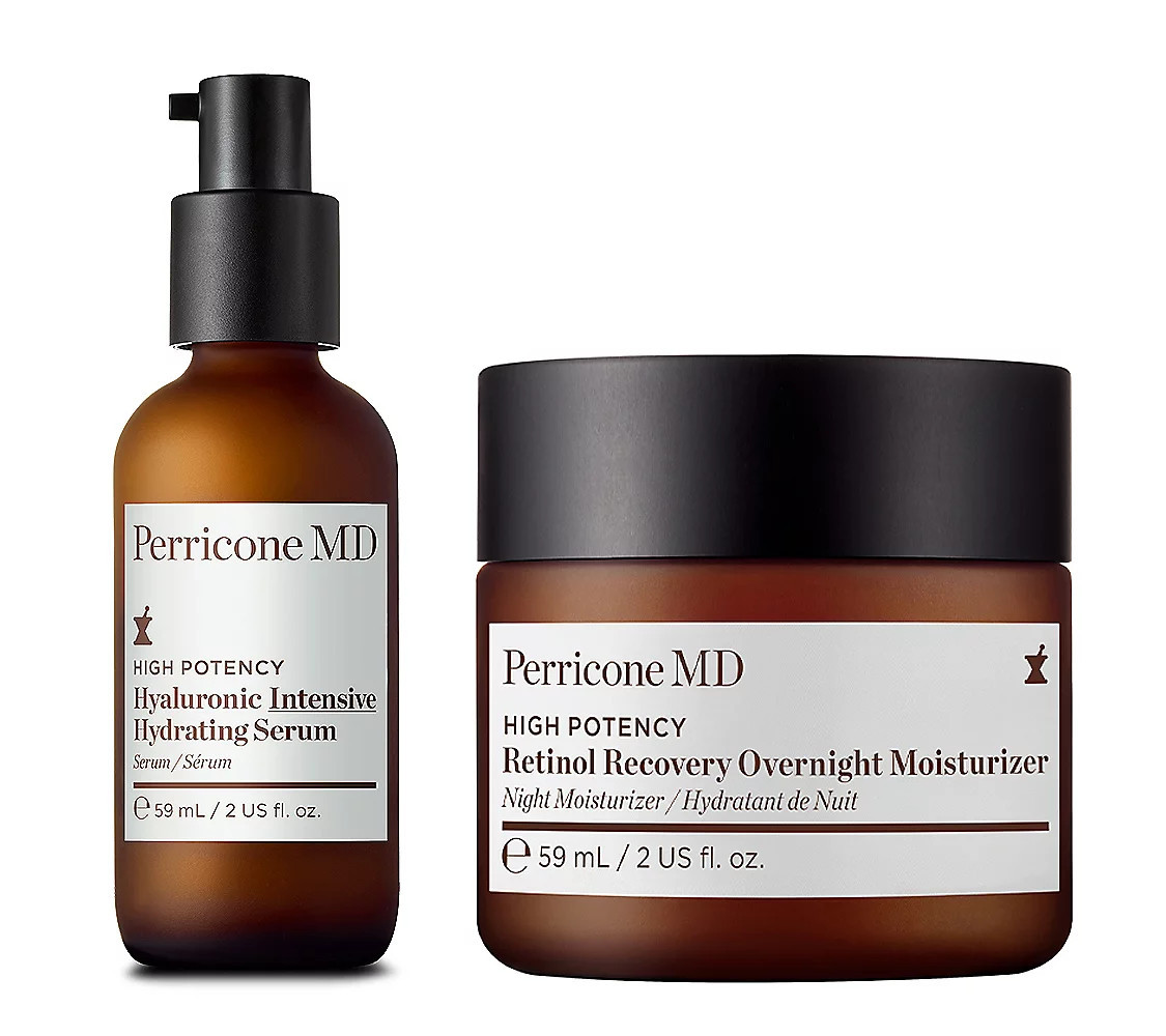 Perricone MD High Potency Retinol Moisturizer & HyaluronicSerum | QVC