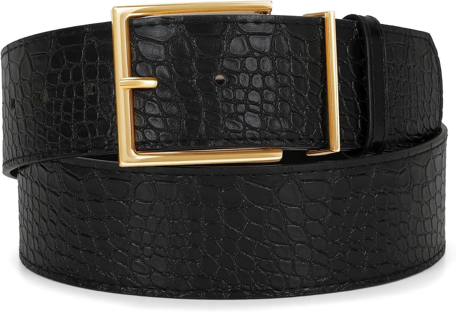 WHIPPY Women Wide Leather Waist Belts for Dresses Pants Fashion Leather Waistband for Women with ... | Amazon (US)