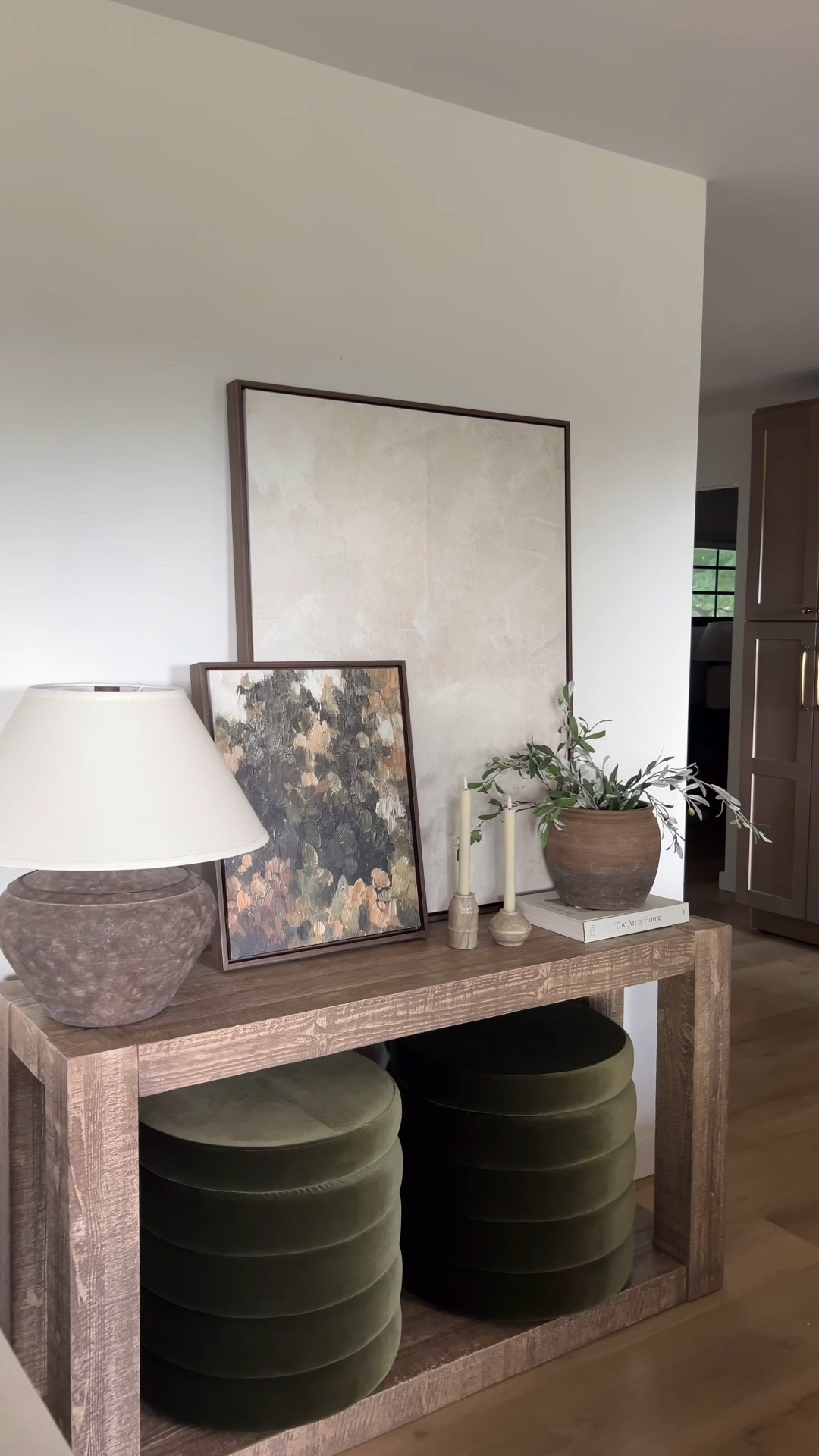 Console table design - earthy vibes

#LTKHome
