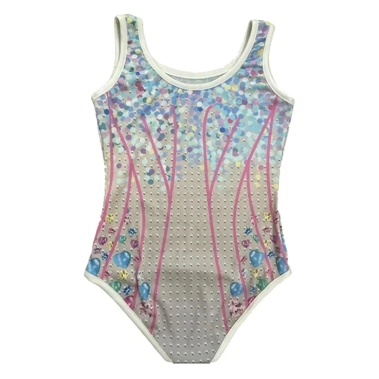 Birthday Bodysuit for Little Girls Fans Sparkles Bodysuit Kids Fans Outfits Leotard Princess Cost... | Walmart (US)