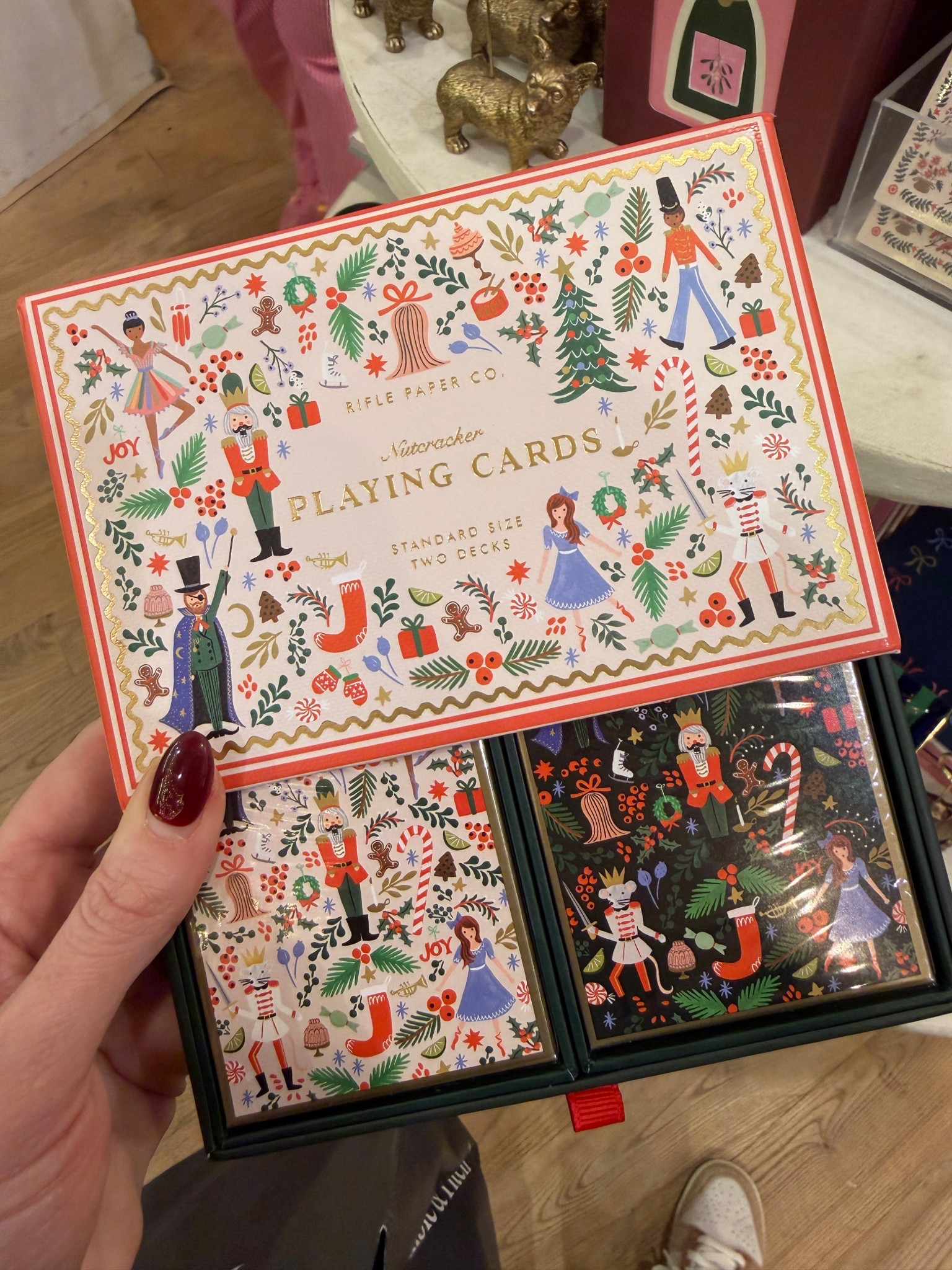 Cutest holiday playing cards! Currently on sale with code ANTHRO30

#LTKHoliday #LTKCyberWeek #LTKGiftGuide