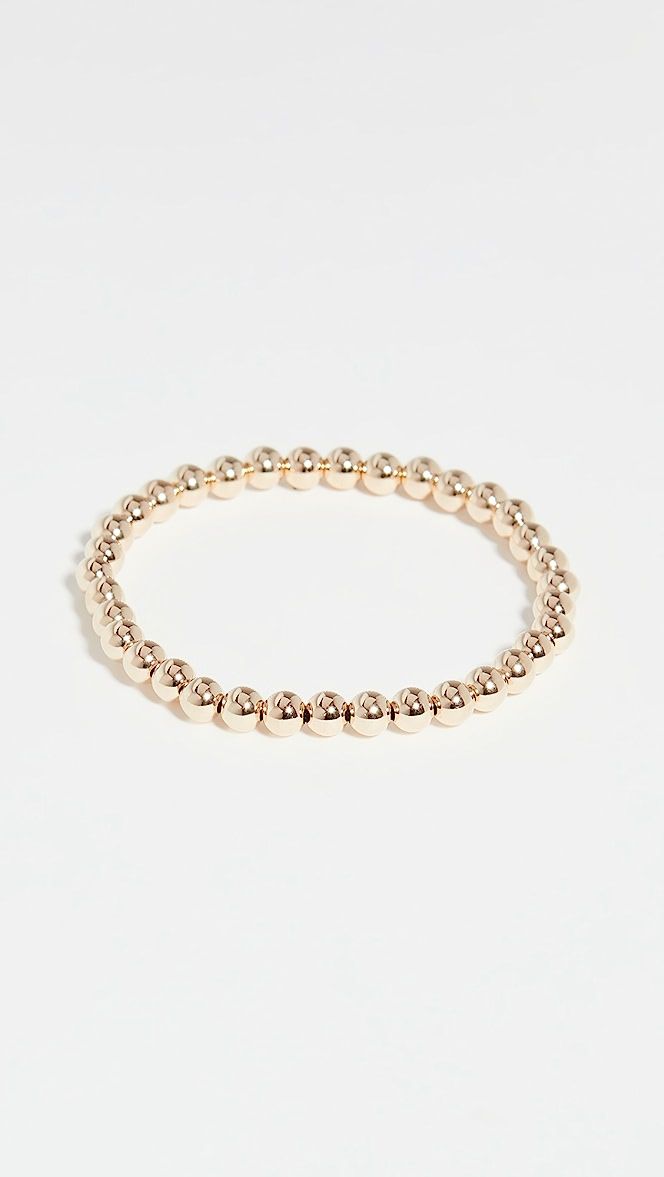 5mm Gold Ball Bracelet | Shopbop