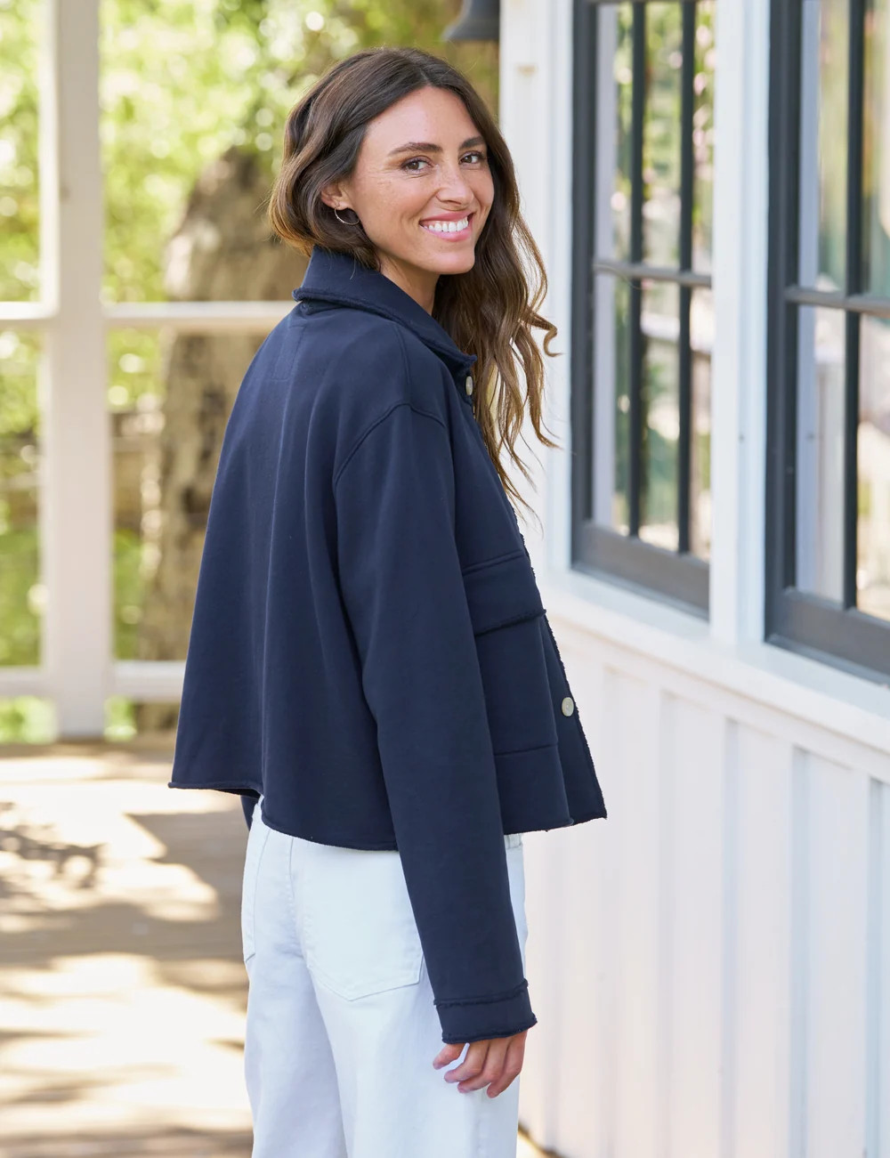 ROWAN Classic Navy, Triple Terry | Frank & Eileen