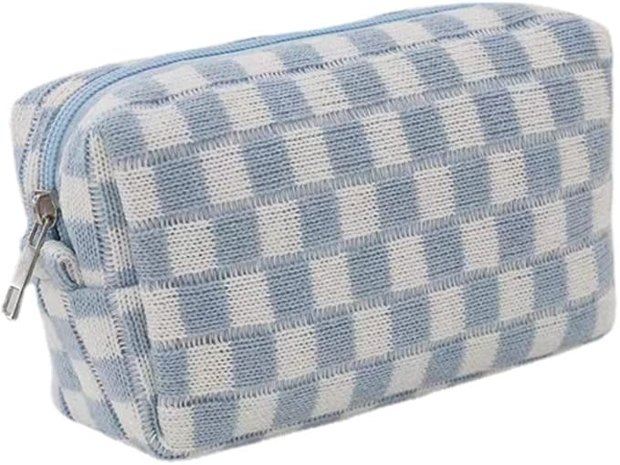 Small Cosmetic Bag Cute Makeup Bag Y2k Accessories Aesthetic Make Up Bag Y2k Purse Cosmetic Bag f... | Amazon (US)