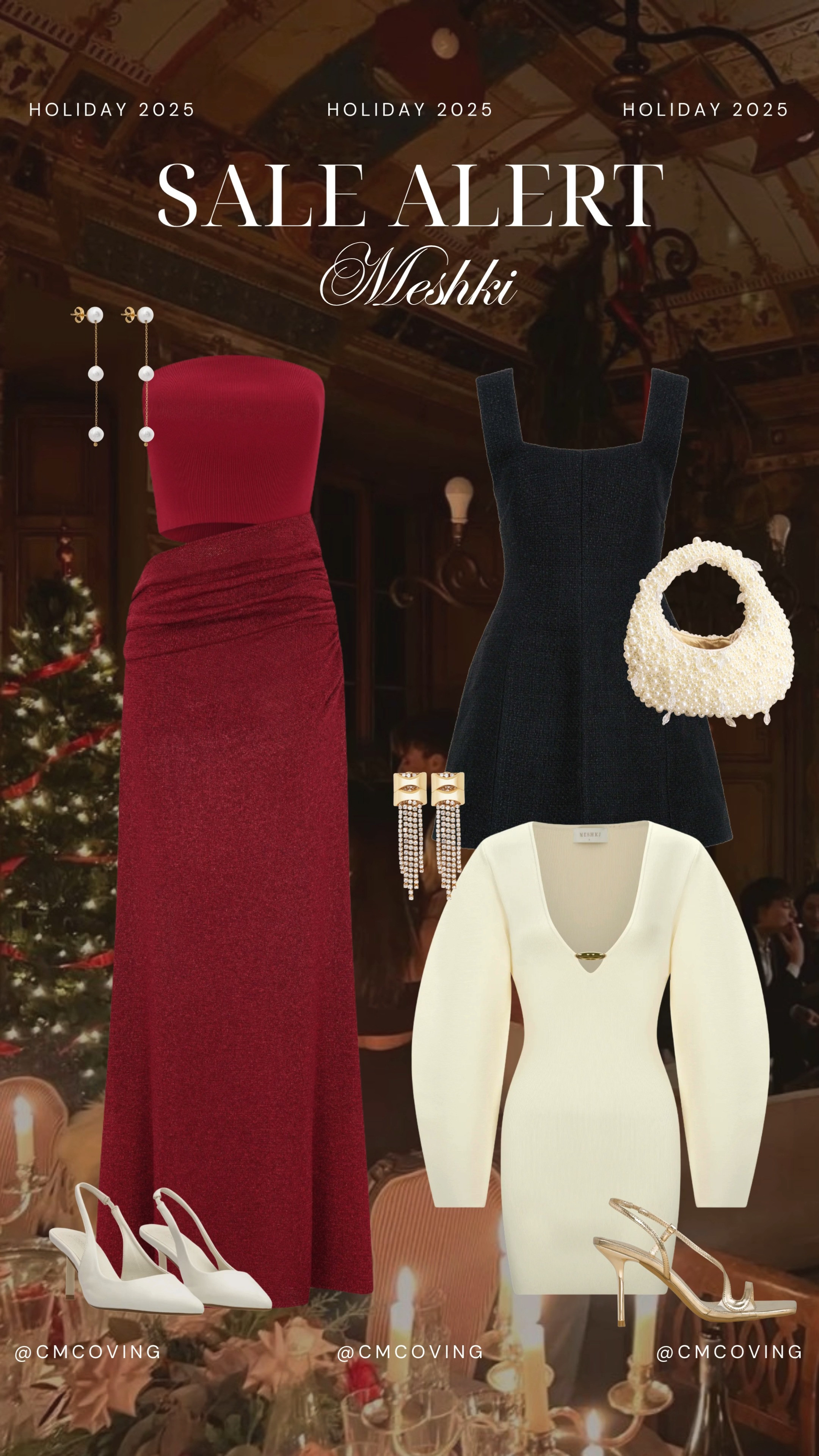 Meshki SALE! 20% off site wide!! ❤️

Meshki is my favorite place to shop for a dressy look. Most of my dresses for both my France and England trip this year are from Meshki! I always size down (xxs)! 

Shop for the Holidays NOW! 

holiday dress, holiday glam, holiday party outfit, christmas party, christmas outfit, cyber sale, black friday  

 #LTKCyberWeek #LTKHoliday #LTKFindsUnder100