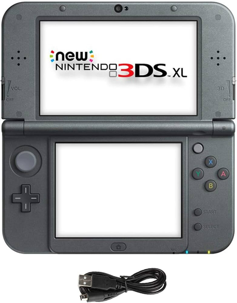 New Nintendo 3DS XL Black Handheld Console and AC Adapter. (Renewed) | Amazon (US)