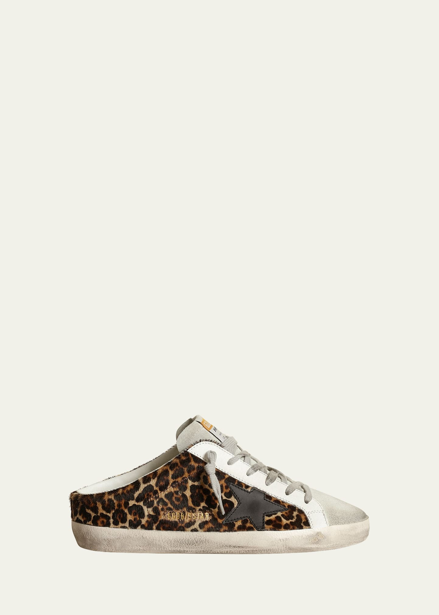 Golden Goose Superstar Sabot Leopard-Print Sneakers | Bergdorf Goodman