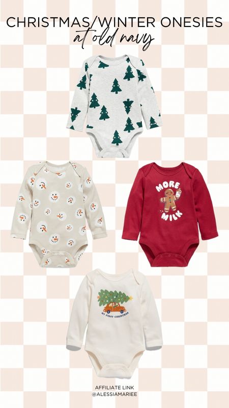 Christmas and winter onesies for babies and toddlers at old navy

#LTKSeasonal #LTKHoliday #LTKbaby
