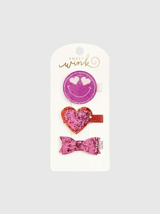 Sweet Wink Lover Babe Valentines Day Clip Set | Gap | Gap (US)