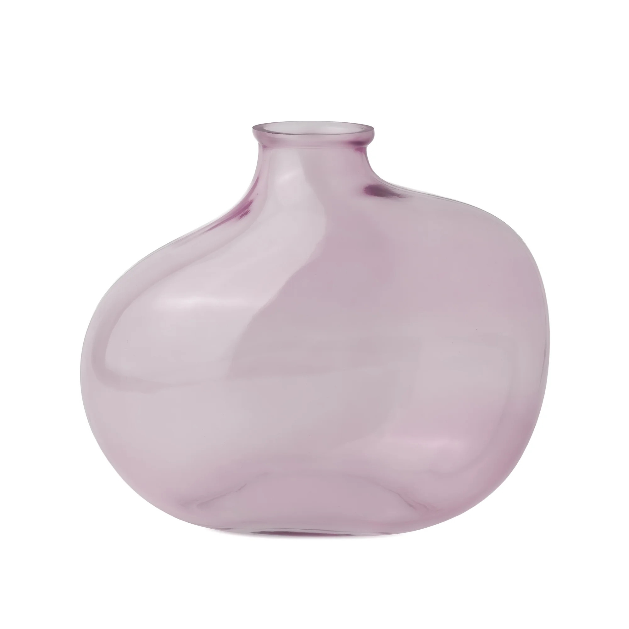 Mainstays Decorative Purple Glass Vase, 7.3 Inch Tall | Walmart (US)