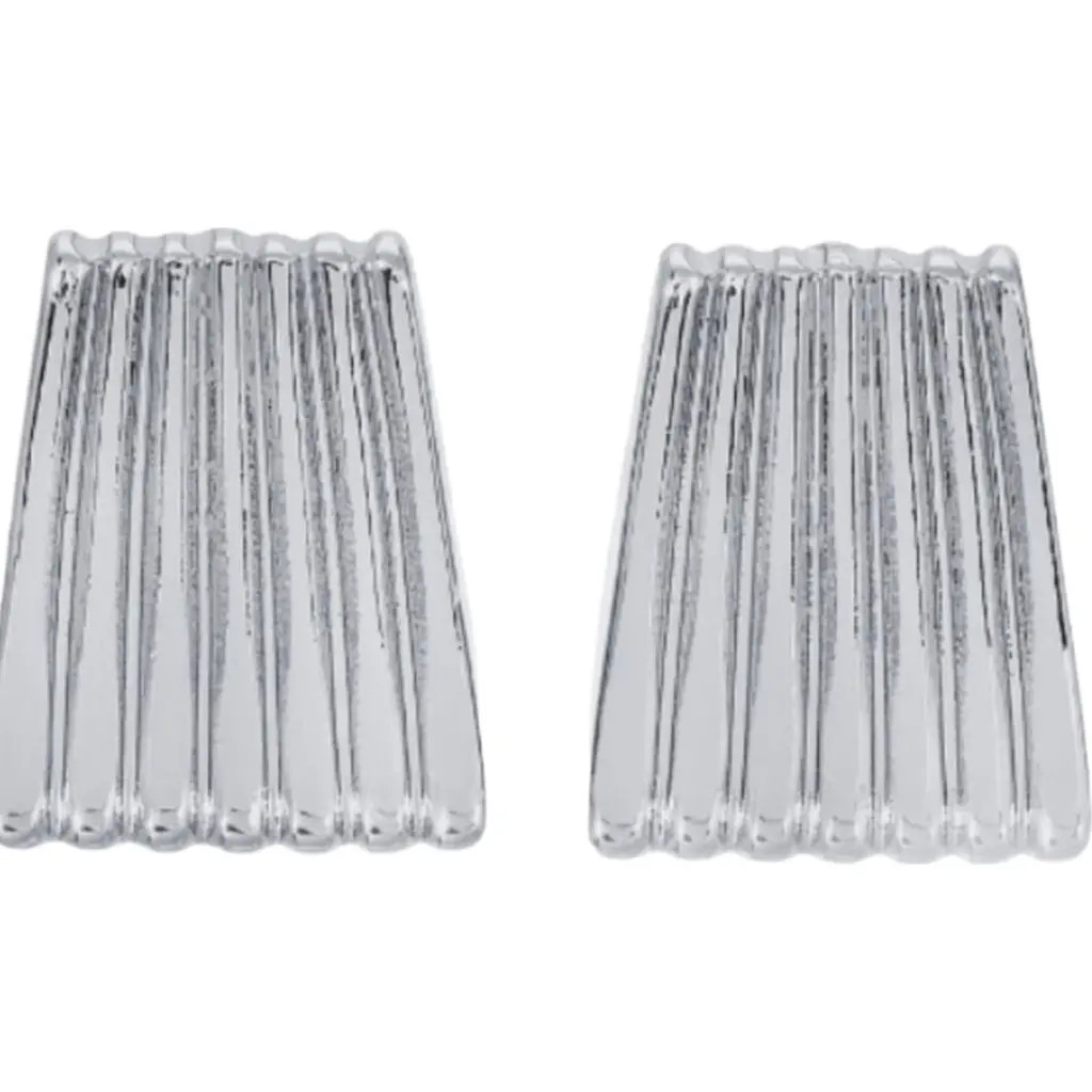 HEAVEN MAYHEM Ribbed Earrings in Silver at Nordstrom | Nordstrom