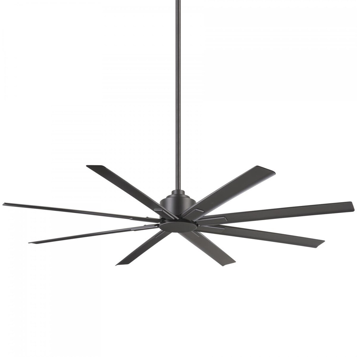 Minka-Aire Xtreme H2O 65"" 8-Blade Ceiling Fan in Smoked Iron Finish W/ Smoked Iron Blades - F896-65-SI | BBQ Guys