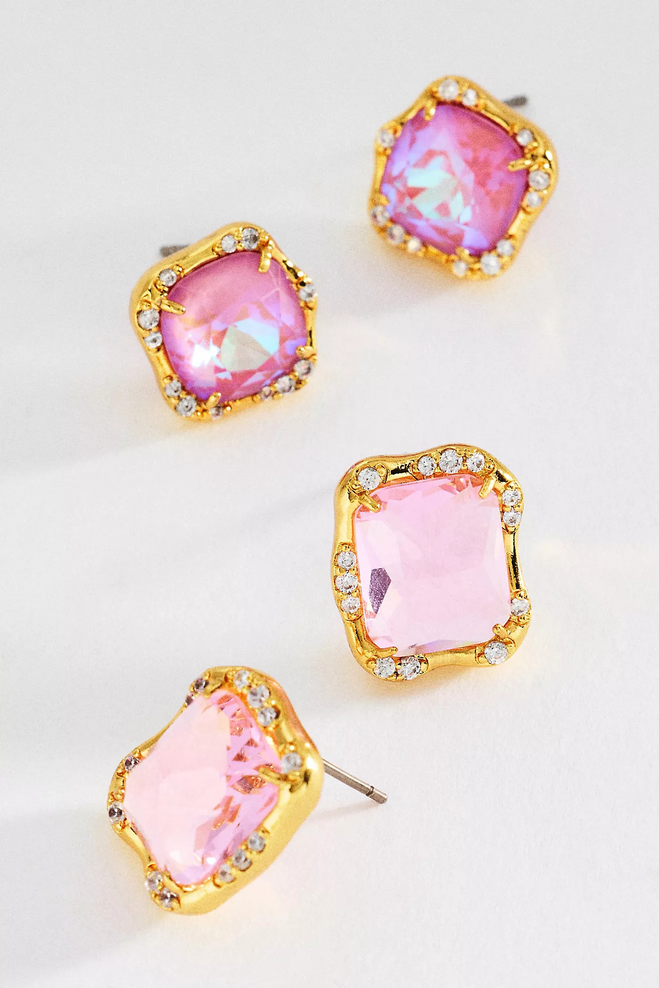 Stone Post Earrings, Set of 2 | Anthropologie (US)