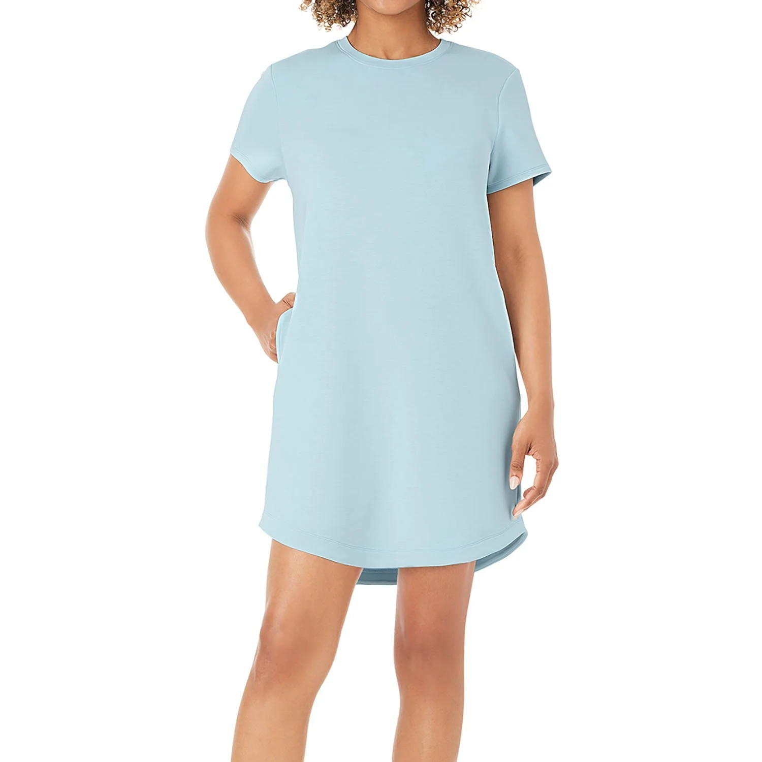 Member's Mark Women's Sandwash Short Sleeve Mini Dress | Sam's Club