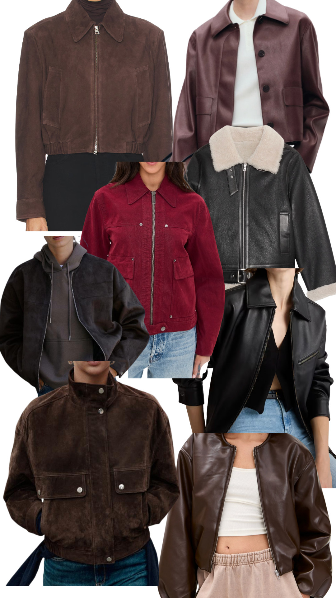 Leather & Bomber Jackets 

 

#LTKSeasonal #LTKStyleTip