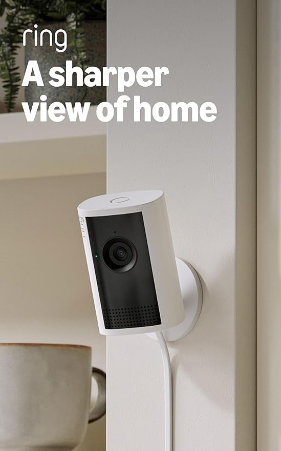 Ring Indoor Cam Plus (newest model), Home or business security, Retinal 2K for crisp, true-to-lif... | Amazon (US)