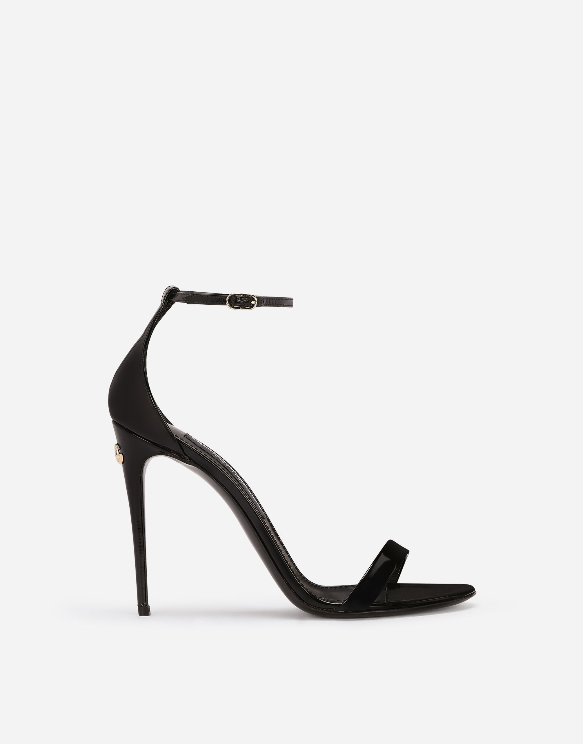 SANDALO in Black for Women | Dolce&amp;Gabbana® | Dolce & Gabbana