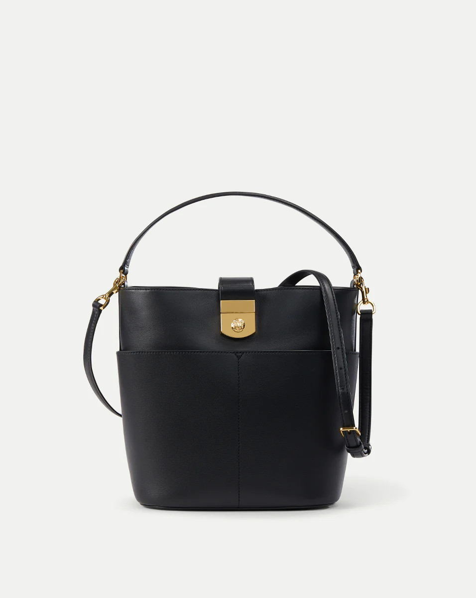 Crest Lock Bucket Bag | Veronica Beard